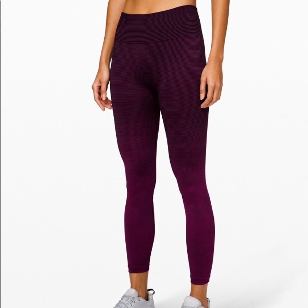 Lululemon Ebb to train tight Sz 8
